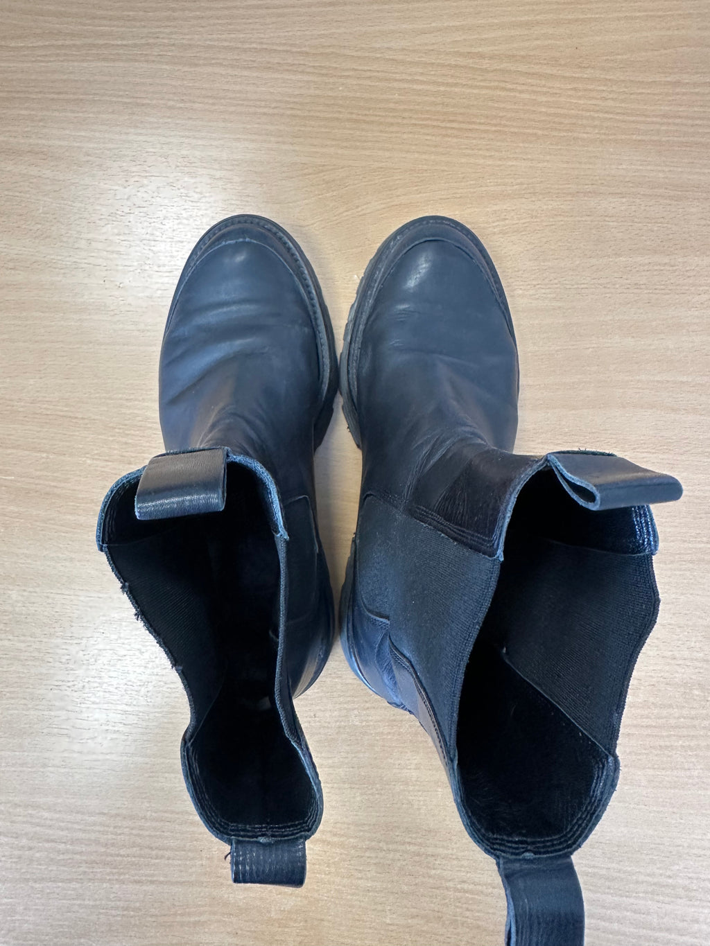 Kennel & Schmenger Leather Chelsea Boots, Black, EU 38, Good Condition