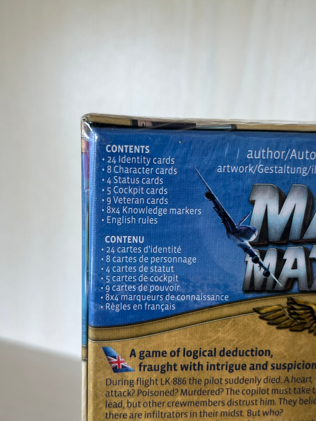 Cwali Mayday! Mayday! Board Game, Multicolor, Compact, New Sealed