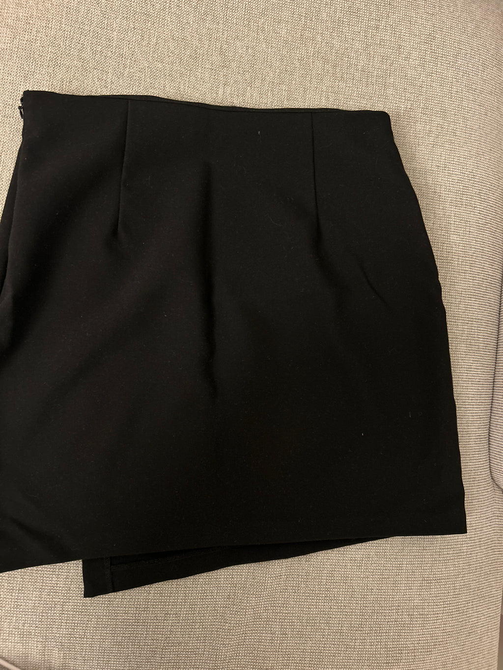 NA-KD Hanna Schönberg Black Mini Skirt Size 36 Polyester Blend Good Condition