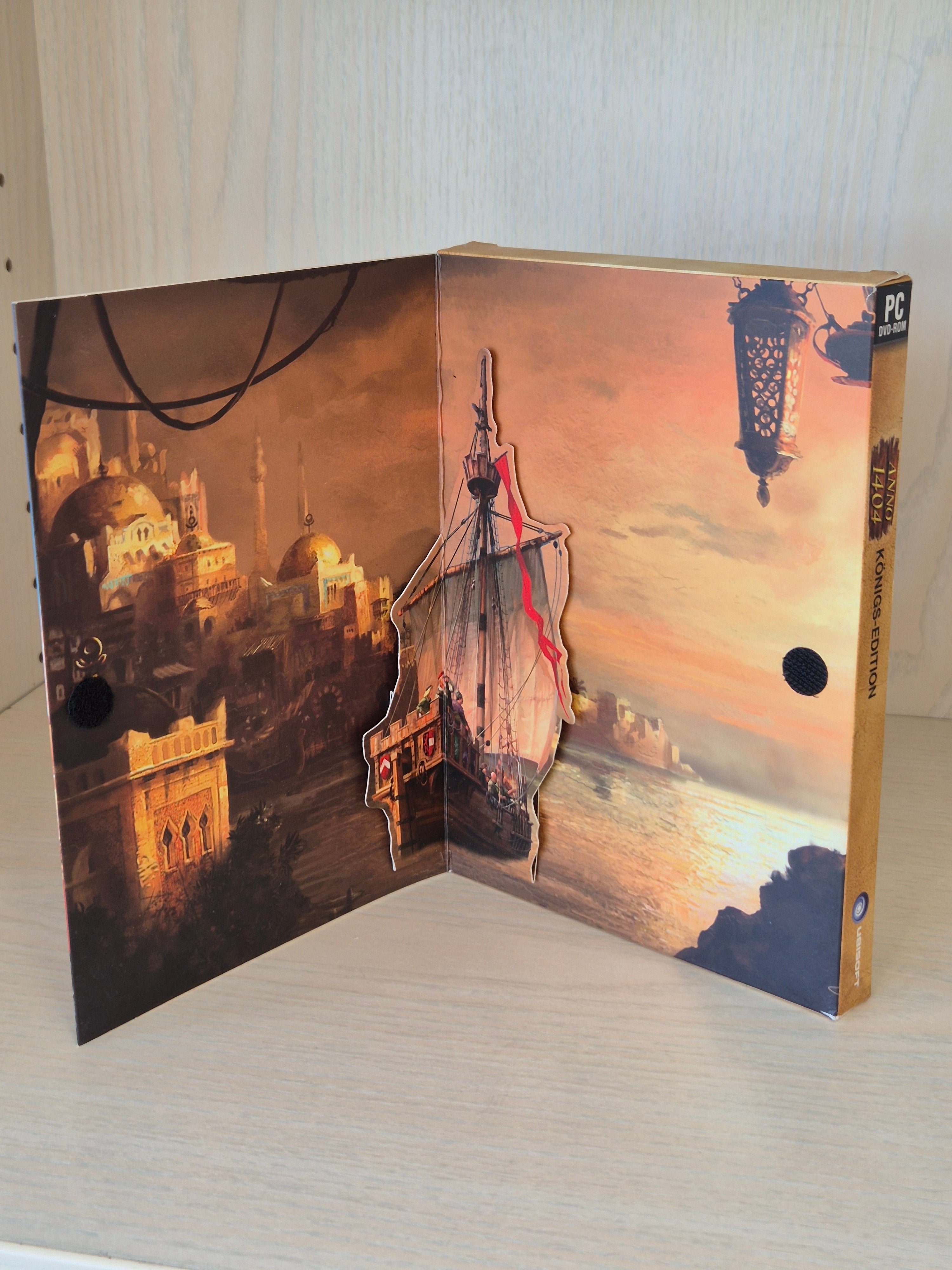 Anno 1404 King’s Edition (PC DVD, German/English) Complete, Very Good Condition