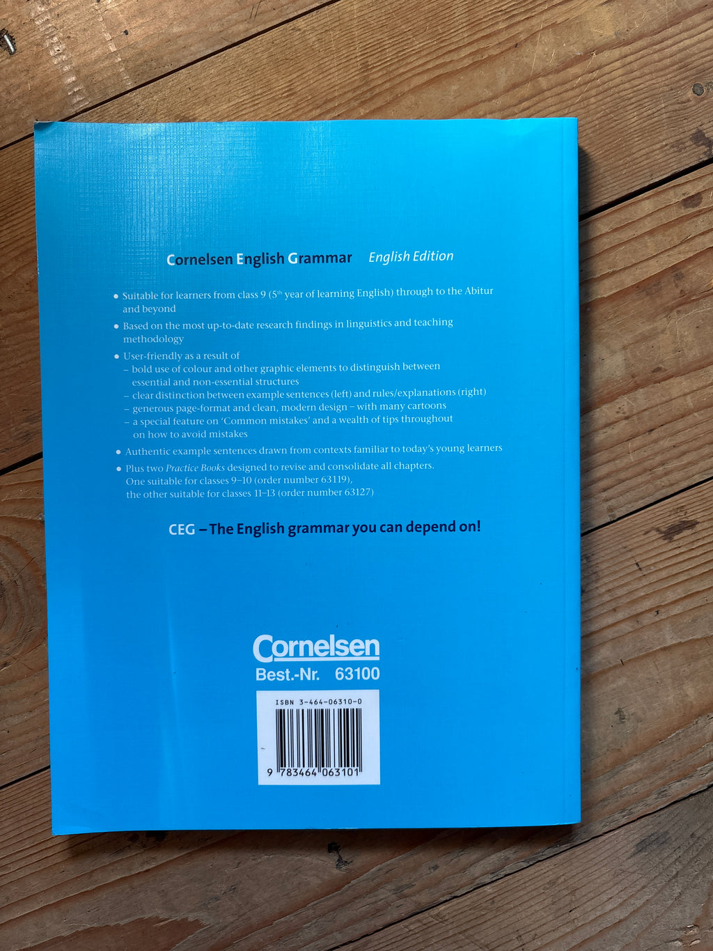 Cornelsen English Grammar Englisch, Fleischhack & Schwarz, Taschenbuch, guter Zustand