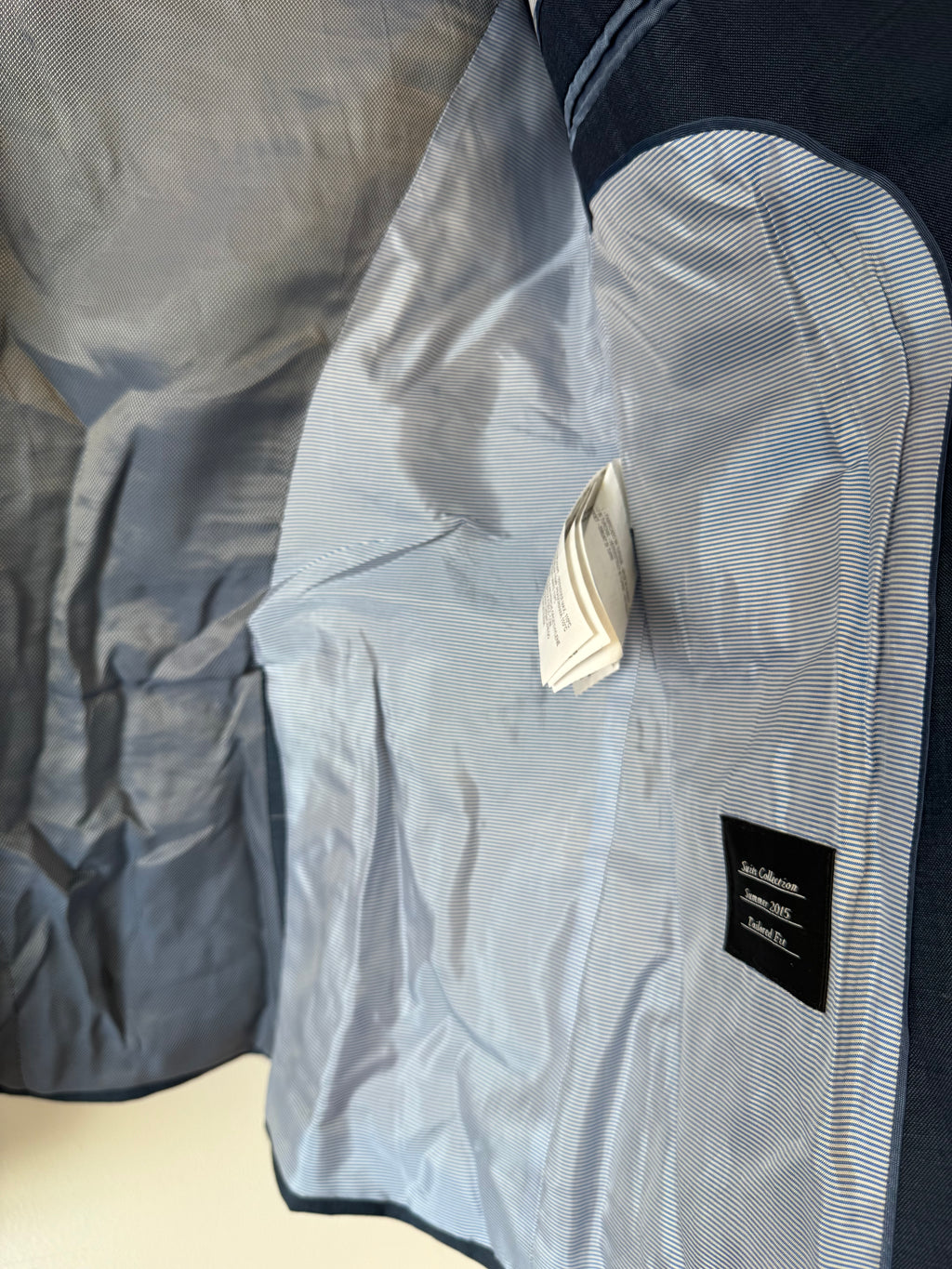 Zara Man Tailored-Fit Blazer, Navy, Size 50/M, Good Condition