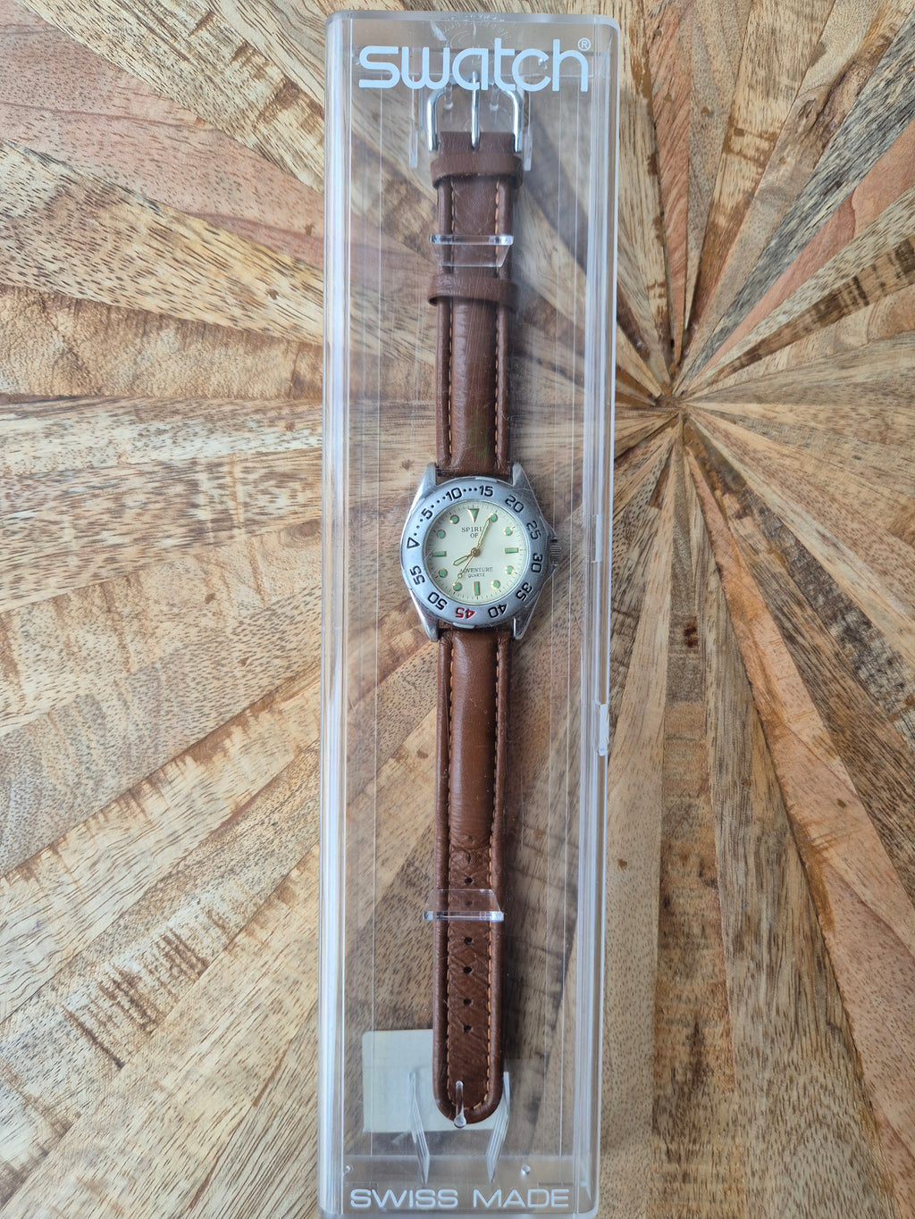 Swatch Irony Spirit of Adventure YDS400 Quartz 40mm Stainless Steel, Very Good