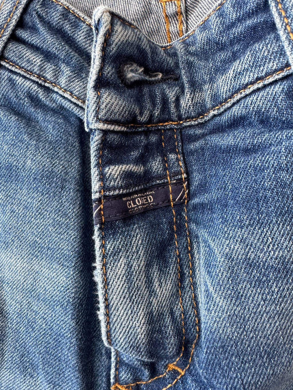 CLOSED “Unity Slim” Jeans W29 Blau – Made in Italy, guter Zustand