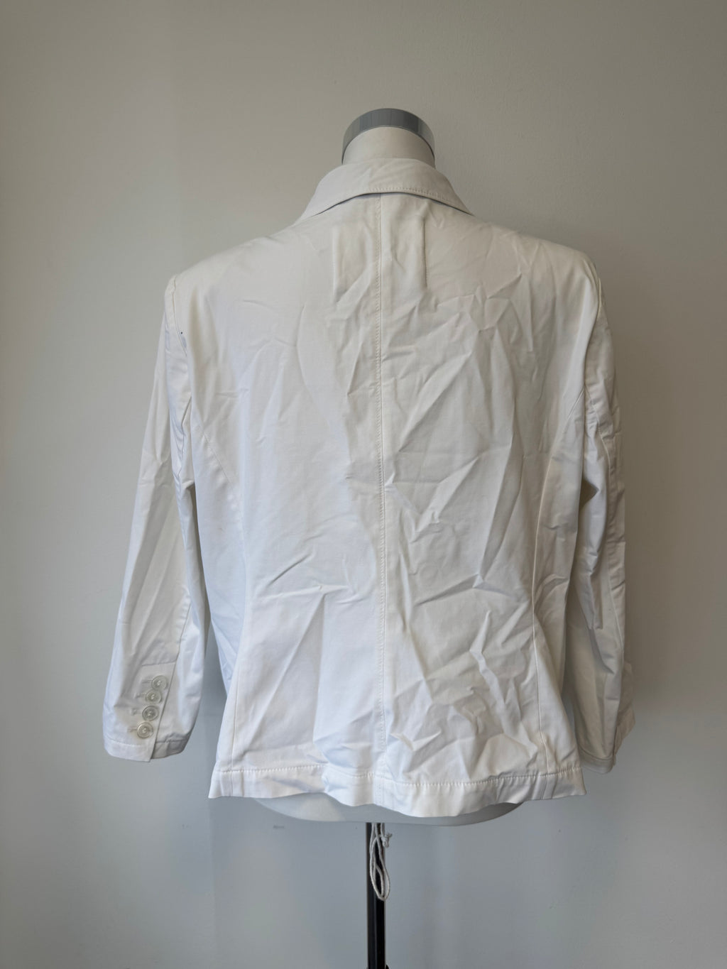 NVSCO Liberty Women's Blazer, White, Size 46, Very Good Condition