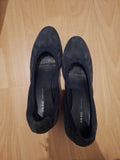 FRAU suede ballet flats black, EU 37 – Made in Italy, good condition