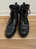 Schwarze Combat/Lace-Up Boots EU 36 – guter Zustand