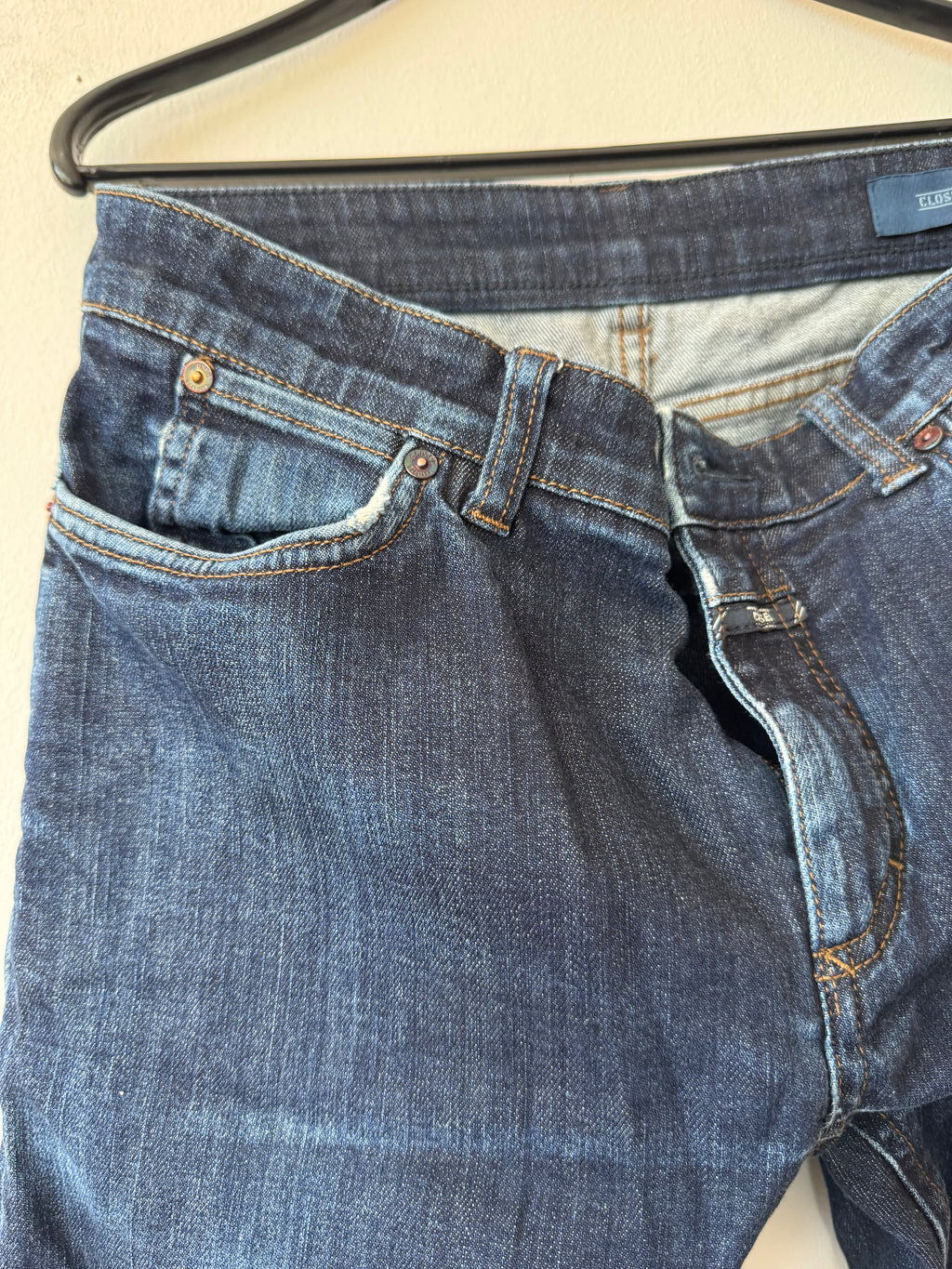 CLOSED Slim Fit Stretch Jeans W29 Dark Blue – Good Condition