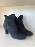 Paul Green Ankle Boots – Schwarz, Echtleder, Gr. 39, Guter Zustand