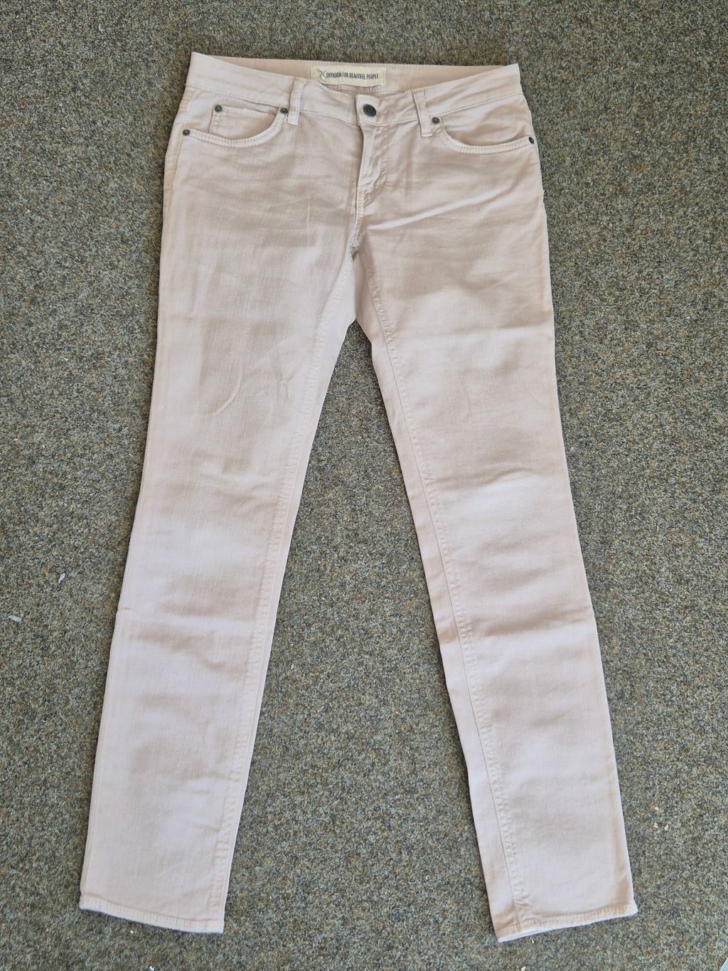 Drykorn Skinny Jeans W29 L34 Creme Stretch – sehr guter Zustand