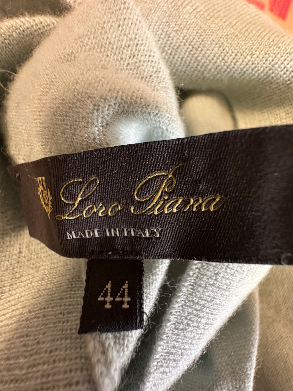 Loro Piana 100% Cashmere Turtleneck Sweater Green IT 44 (EU M) Very Good