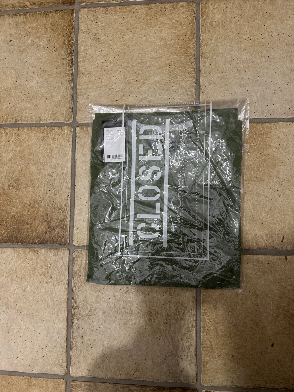 NEU & OVP! CLOSED Herren Strickpullover | Größe M | Salbeigrün | C86327