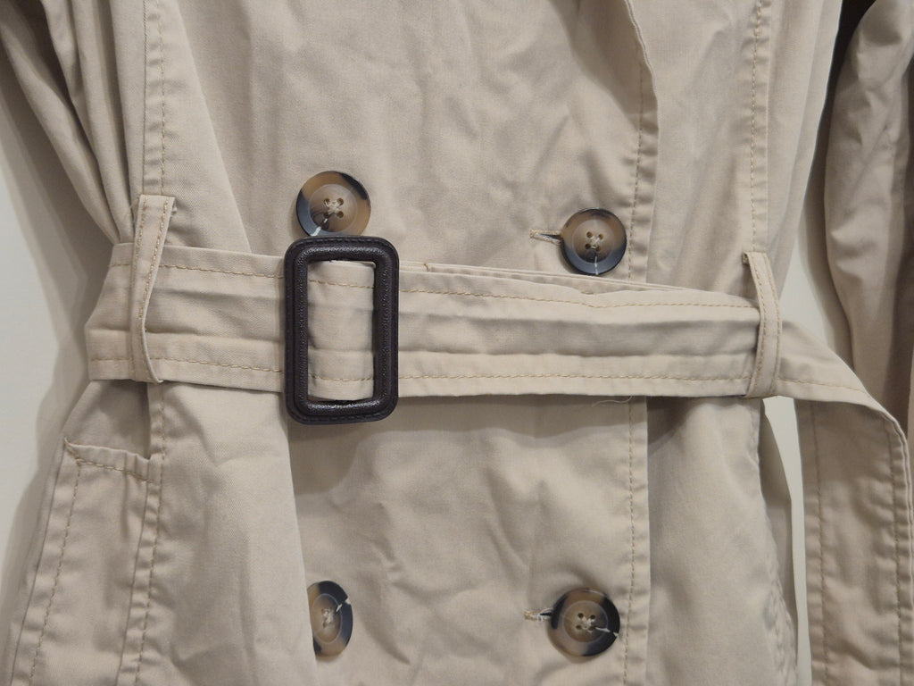 Stradivarius Classic Trench Coat, Size M, Beige, Normal Use