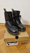Dr. Martens 1460 Pascal Virginia Boots Black EU 36 Soft Leather Good Condition