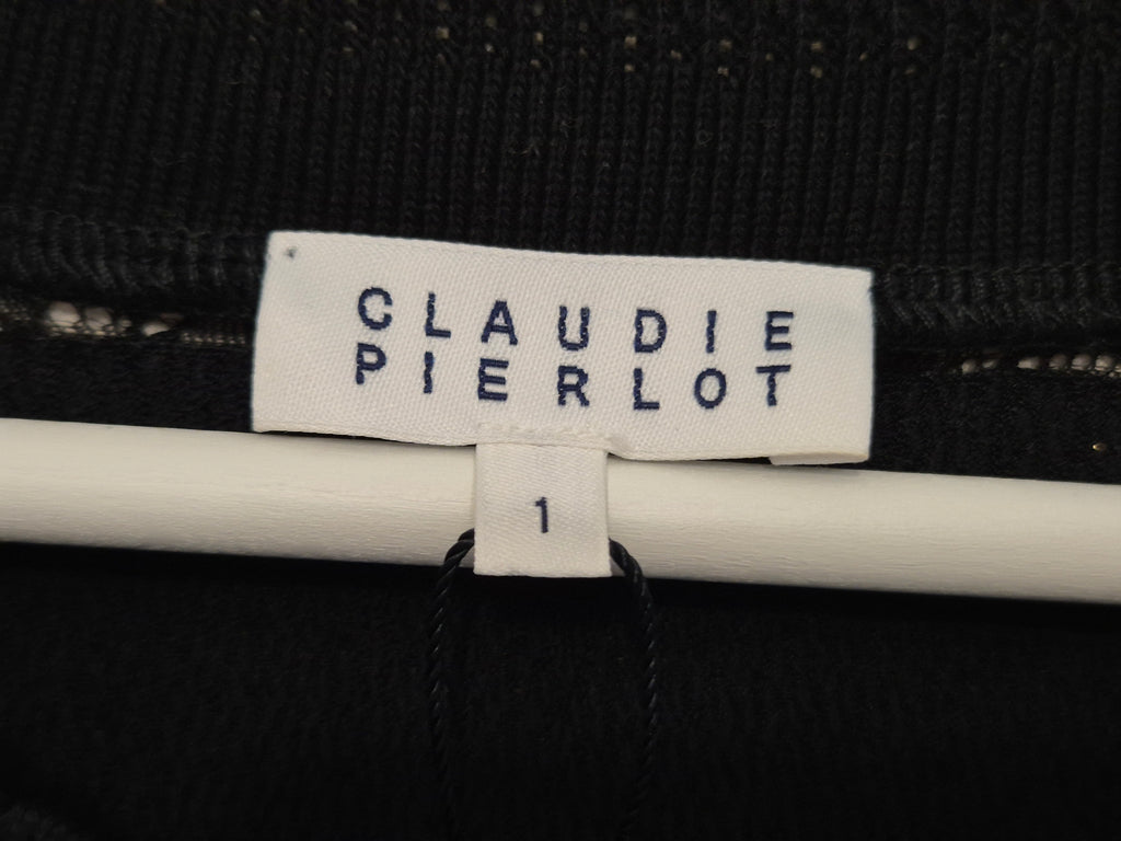 Claudie Pierlot TONIGHT Lace Top Black Size 1 (EU S) Like New