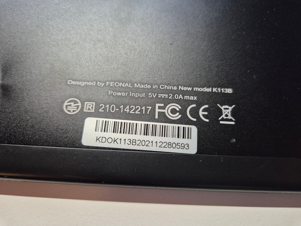 Feonal K116B Android Tablet | 10.1″ | Black | For Parts/Not Working