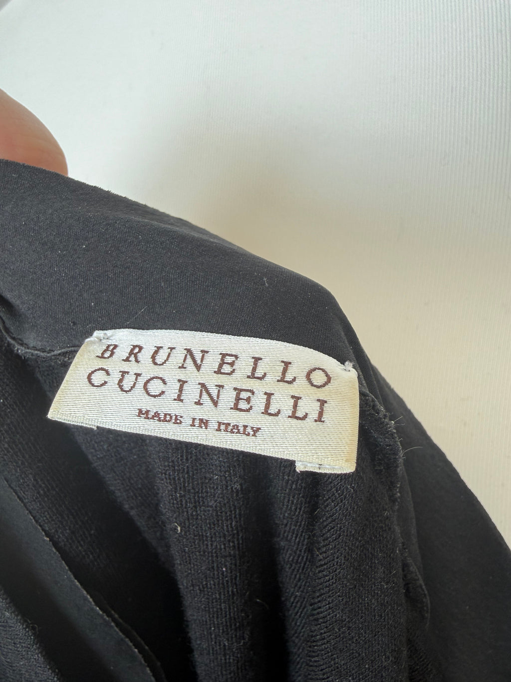Brunello Cucinelli Kleid – Schwarz, IT 44 (DE 38), guter Zustand
