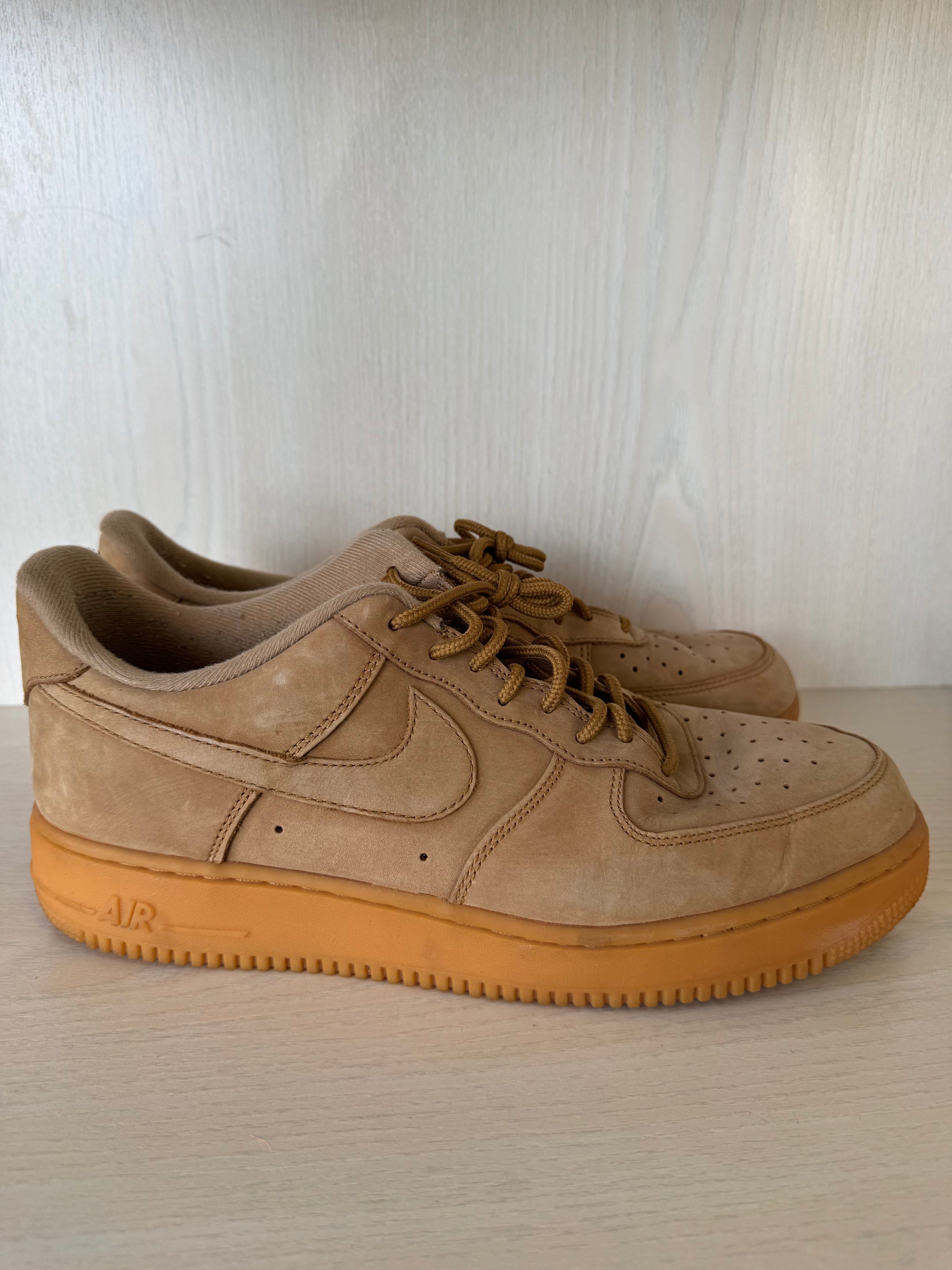 Nike Air Force 1 Flax/Wheat EU 45 Flax Braun – guter Zustand