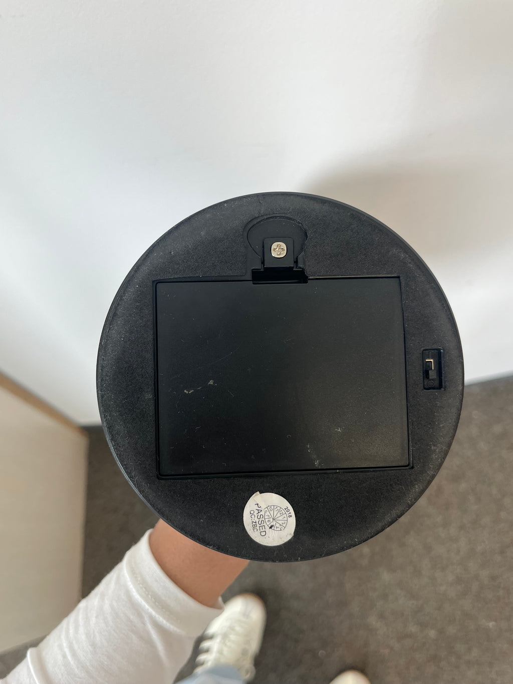 Decor Walther LED Sensor Vanity Mirror, Medium, Black, Good Condition, Cordless