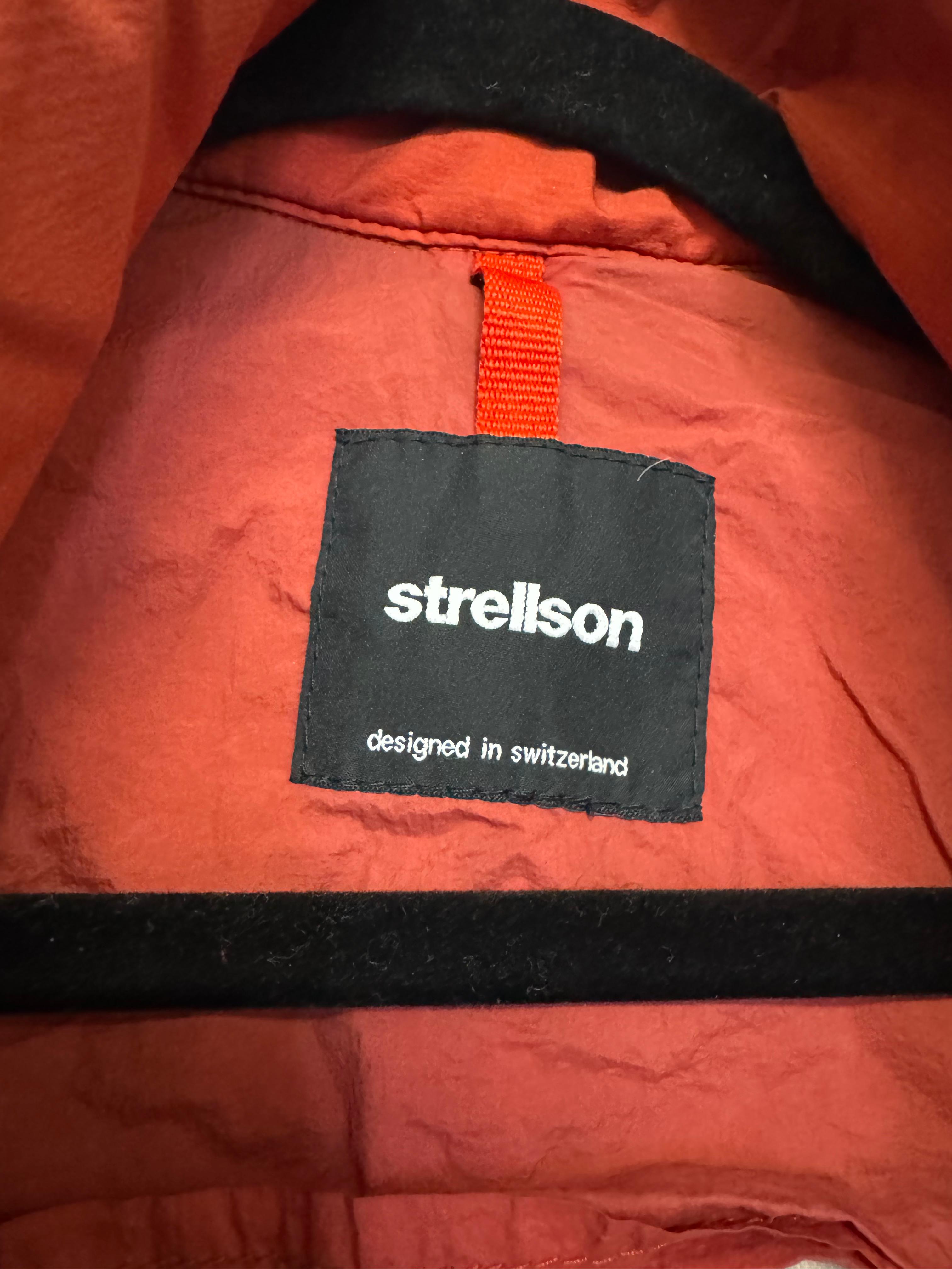 Strellson Men’s Field Jacket – Vibrant Red, Size Not Specified, Good Condition