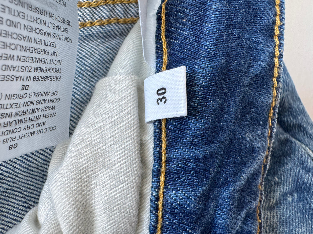 CLOSED Unity Slim Jeans W30 – blau, Stretch-Denim, Made in Italy, guter Zustand
