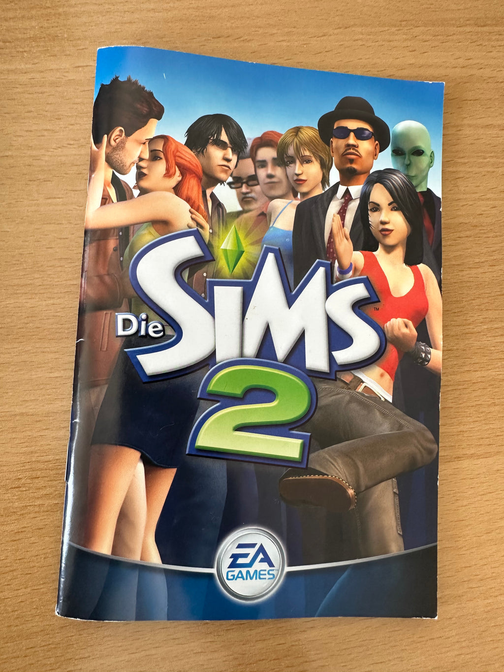 Die Sims 2 (PC, Deutsch) – Komplett 4-CD-Set + Handbuch, guter Zustand
