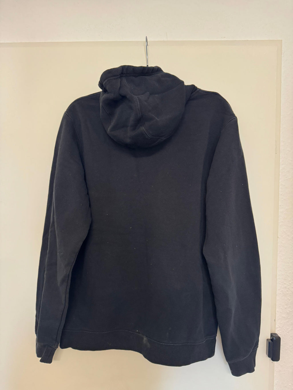 Nike Sportswear Club Fleece Hoodie „Just Do It.“ Schwarz, Größe L, Wie Neu