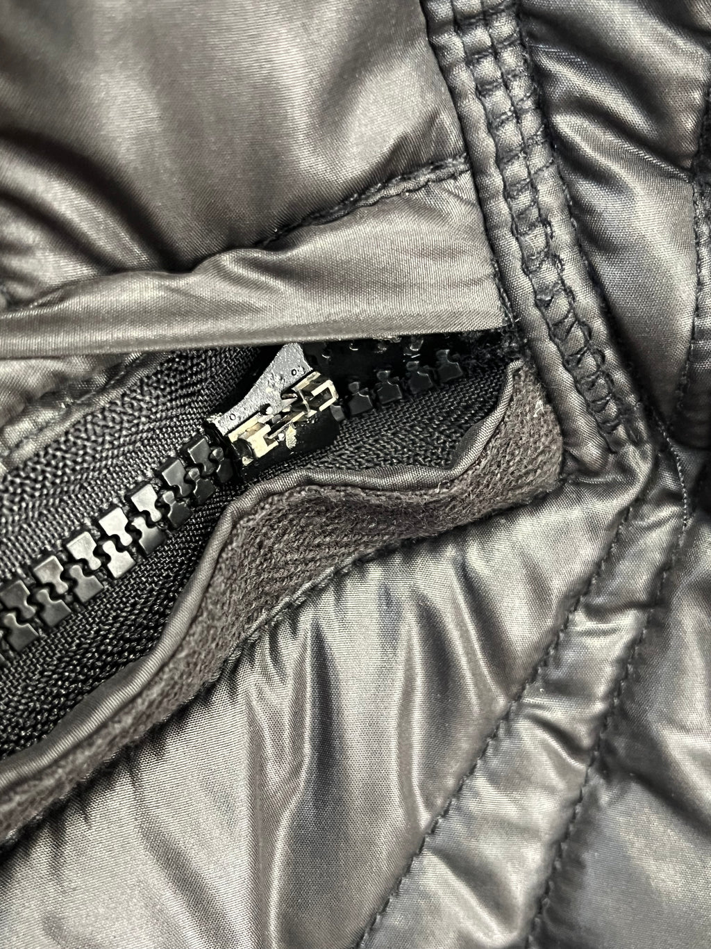 WINDFIELD COLLECTION Steppjacke Damen – Schwarz, Gr. 42, Guter Zustand