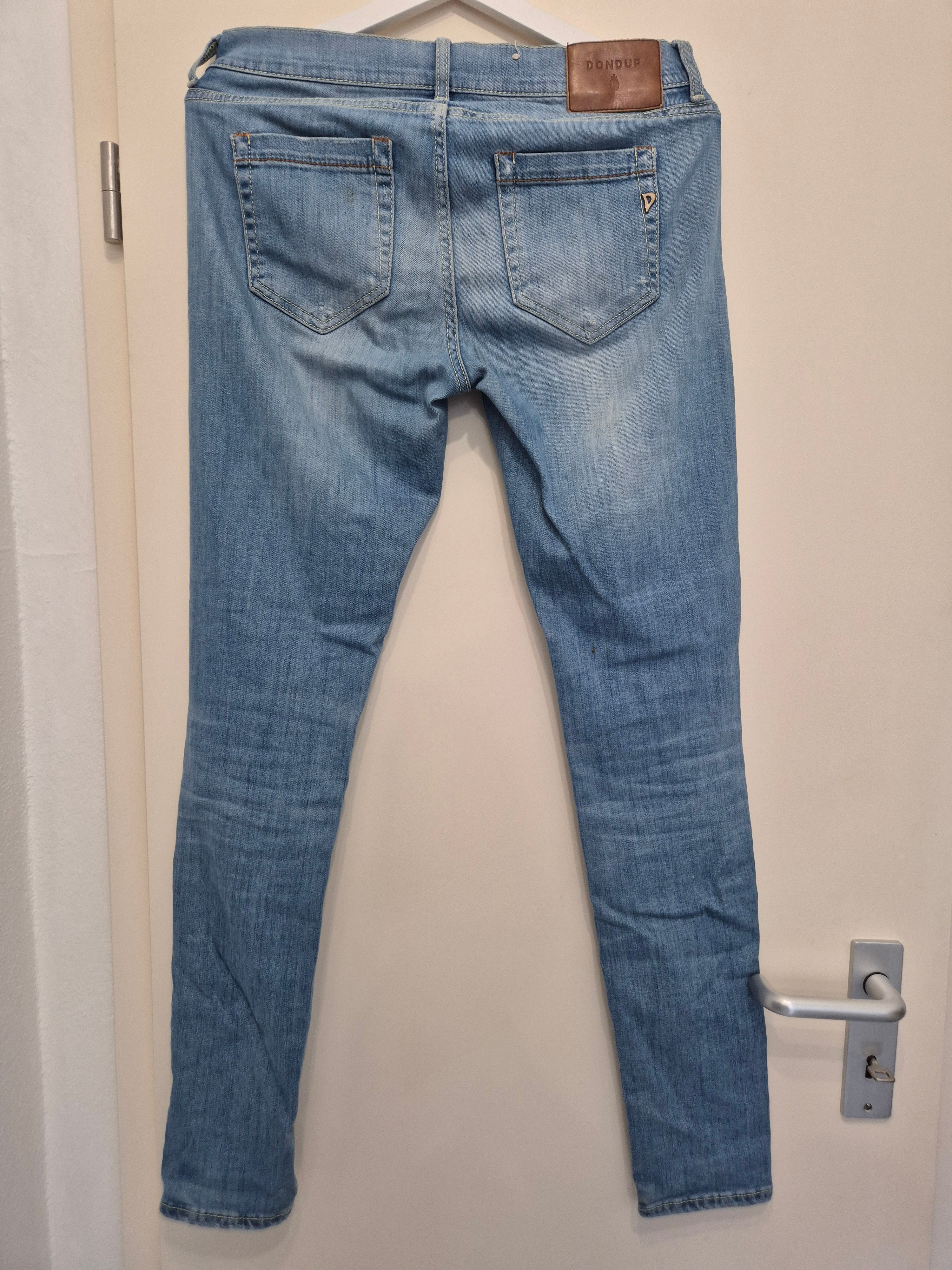 Dondup Jeans – Modell ETXMQ, W31, Blau, Gebrauchszustand