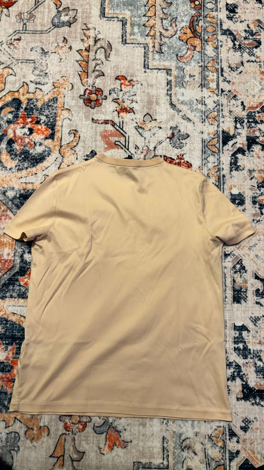 Loro Piana T-Shirt 100% Baumwolle IT 44 / EU S – Creme – Sehr Gut