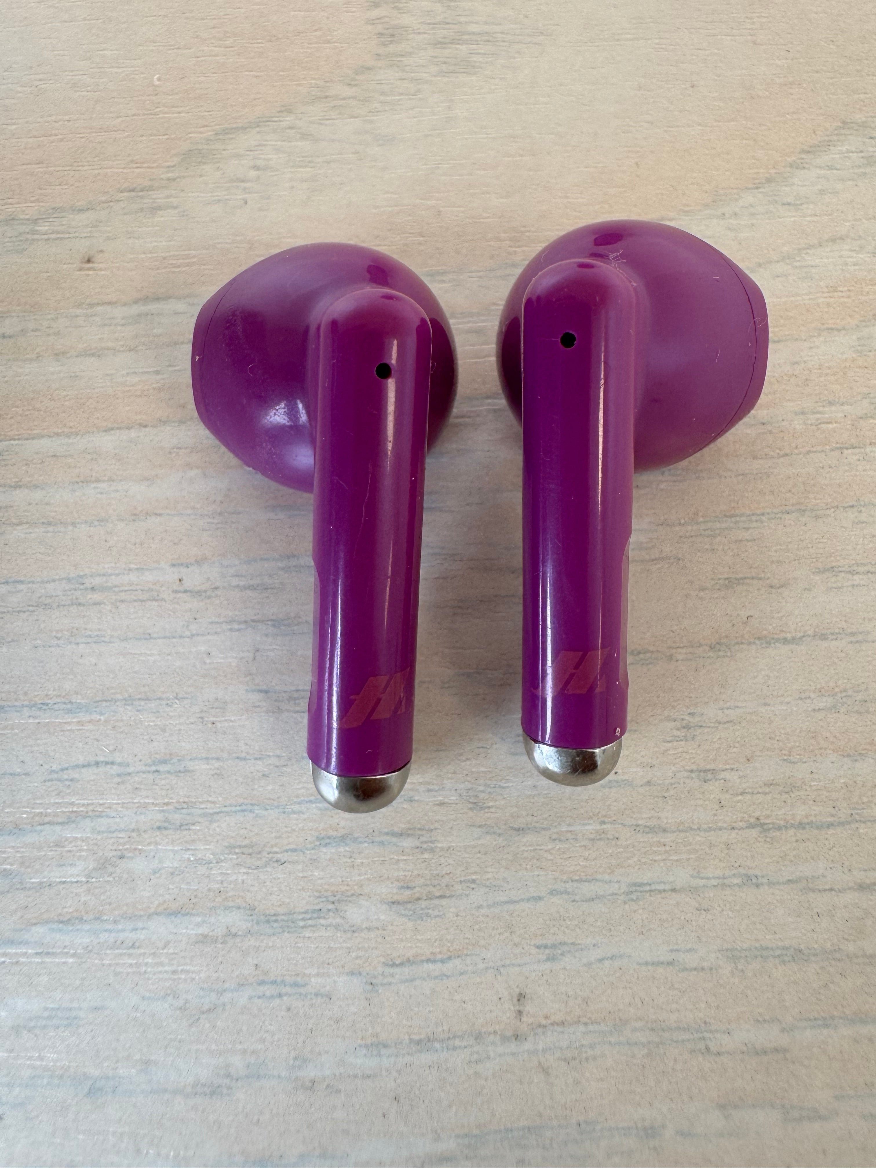 Music Hero „DRIFT“ True-Wireless Kopfhörer – Lila, guter Zustand