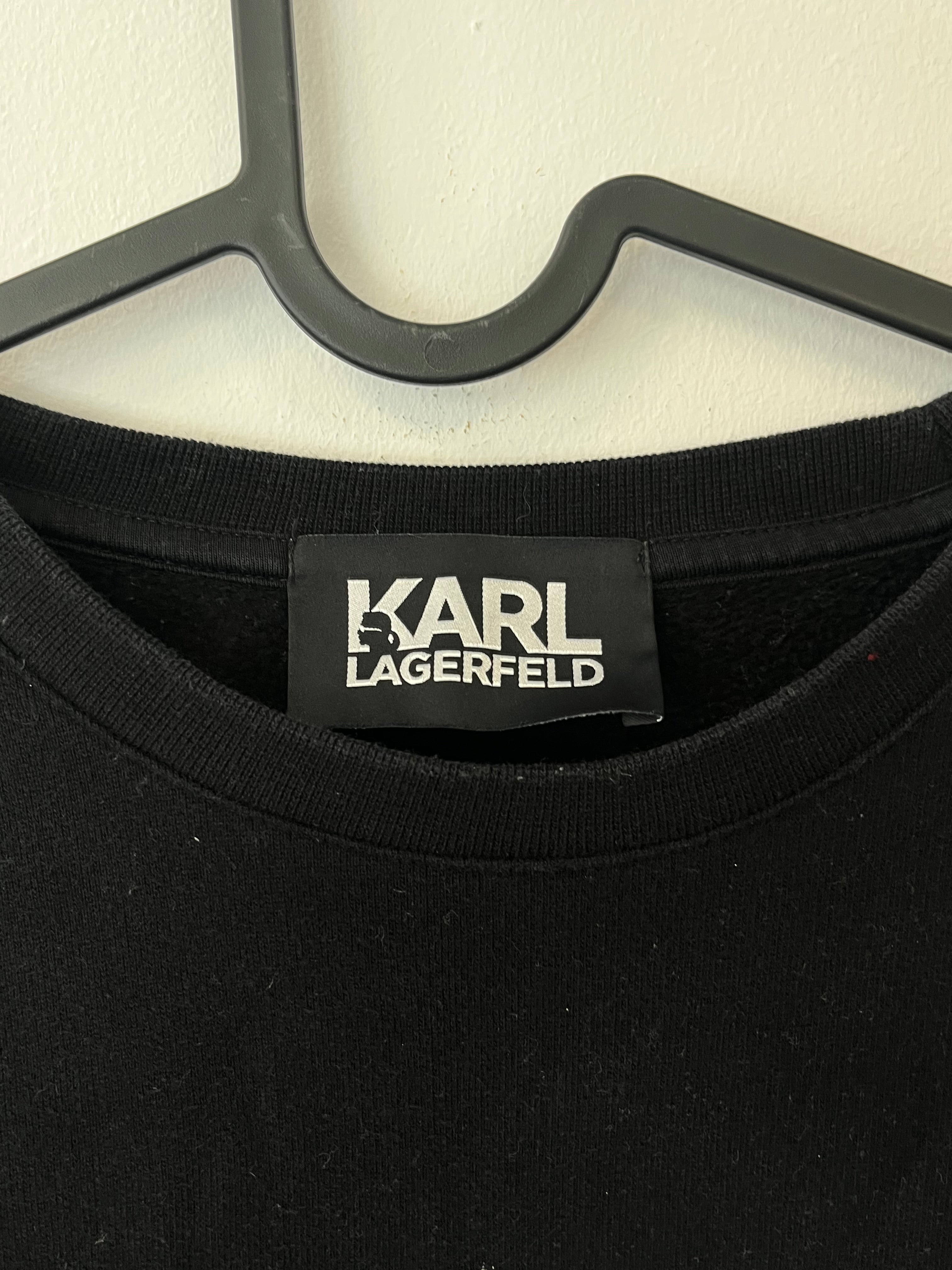 Karl Lagerfeld WE ♥ KARL Sweatshirt, M, Schwarz, 100% Baumwolle, Sehr gut