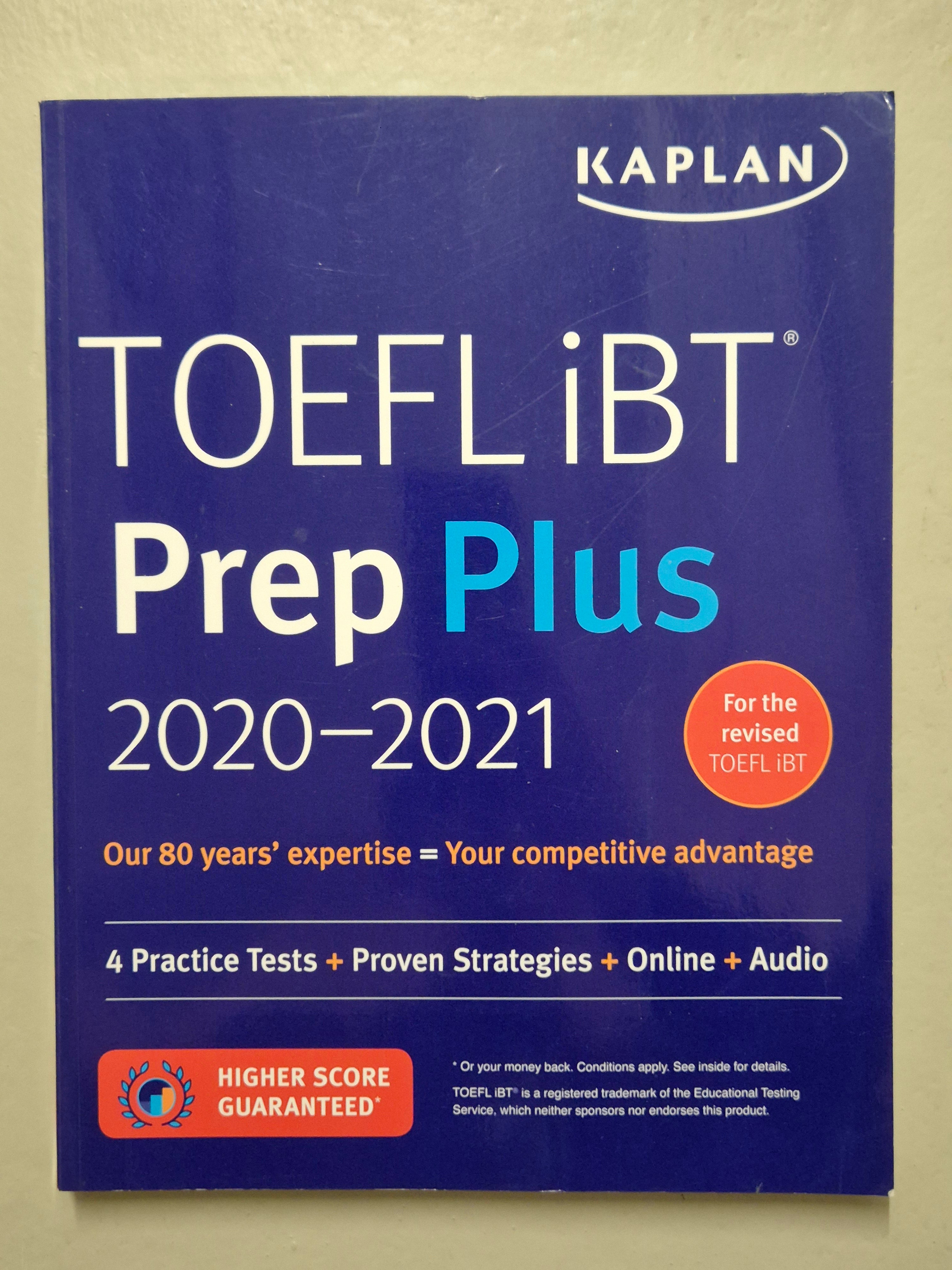 Kaplan TOEFL iBT Prep Plus | Sehr gut | Audio-CD & Online-Code