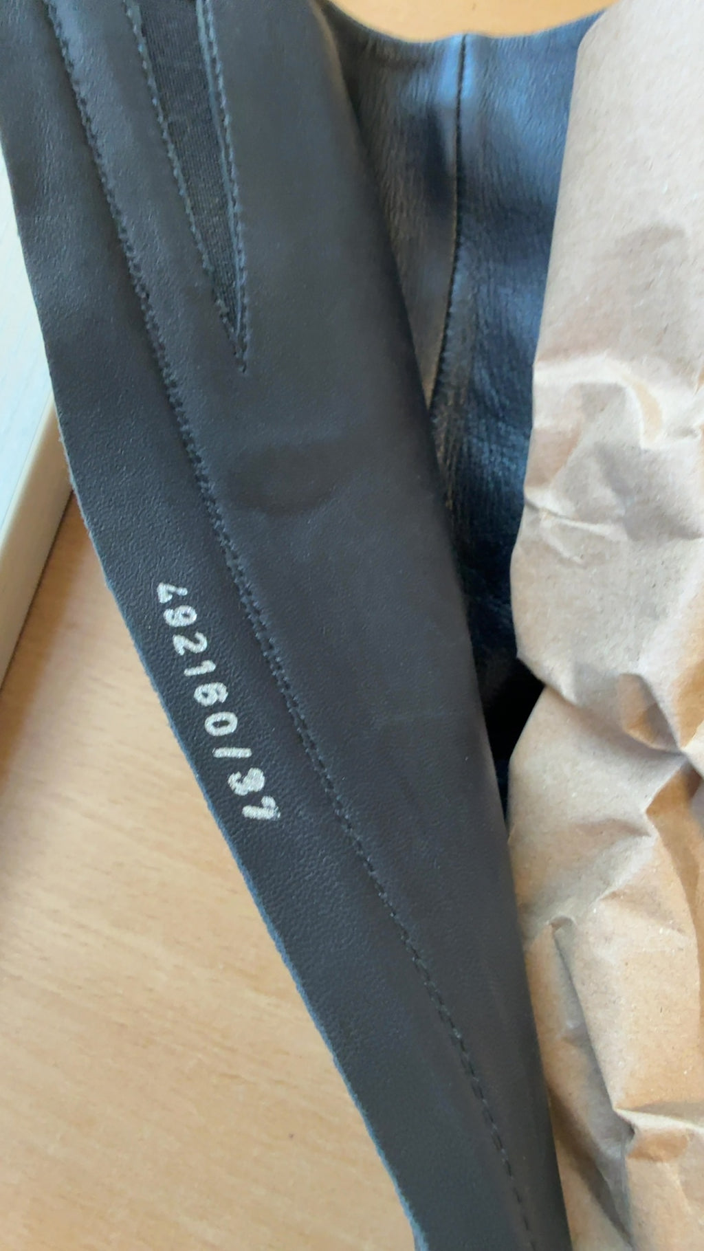 Steffen Schraut Lederstiefel Schwarz Kniehoch EU 37 Gebraucht