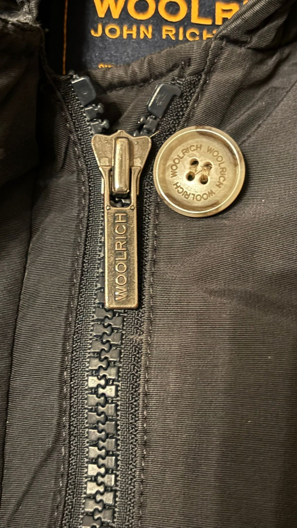 Woolrich Damen Arctic Parka M – Schwarz, Echtfell, Sehr gut