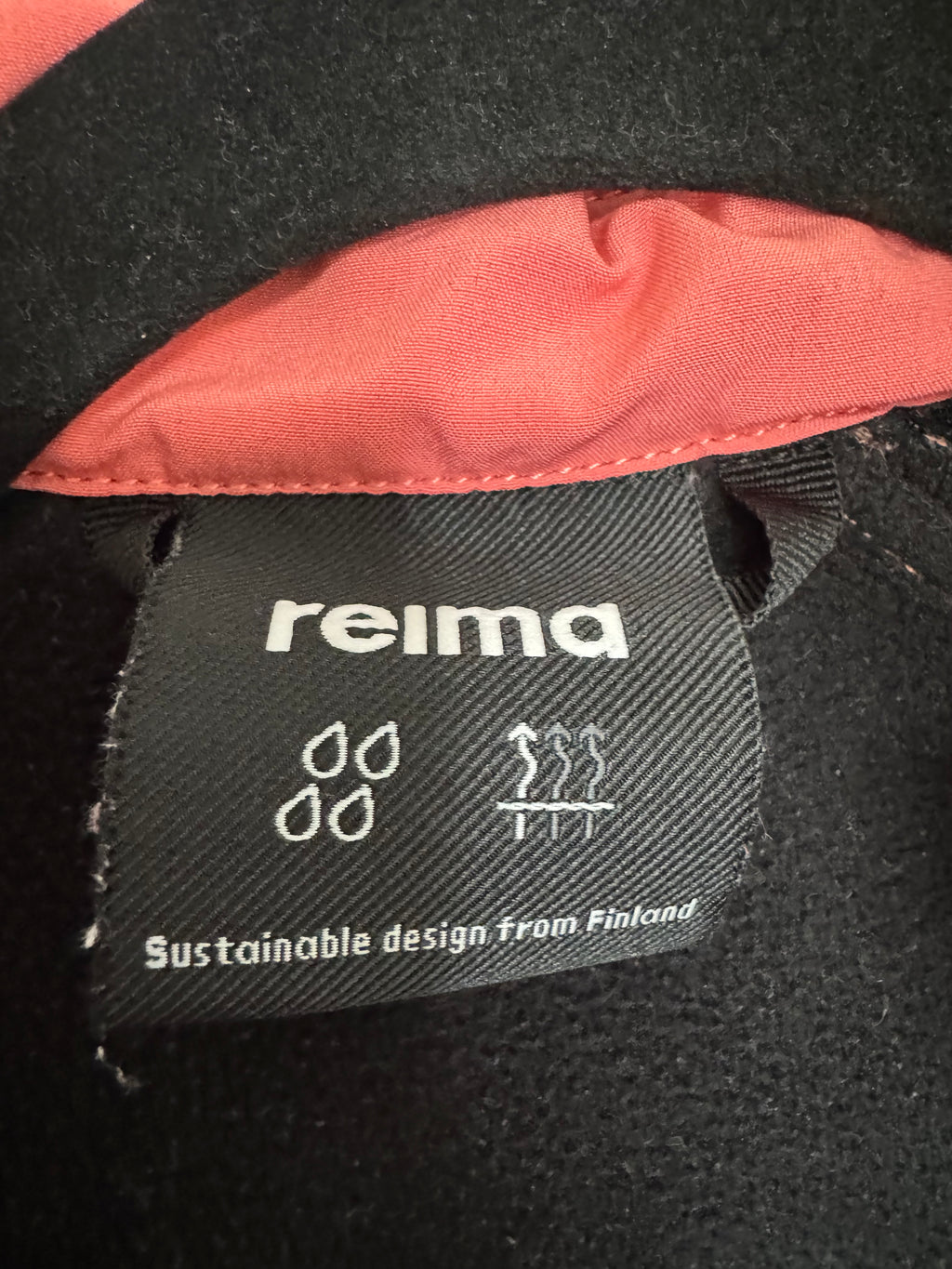 Reima Soutu Softshell Overall 86/92, pink/schwarz, guter Zustand