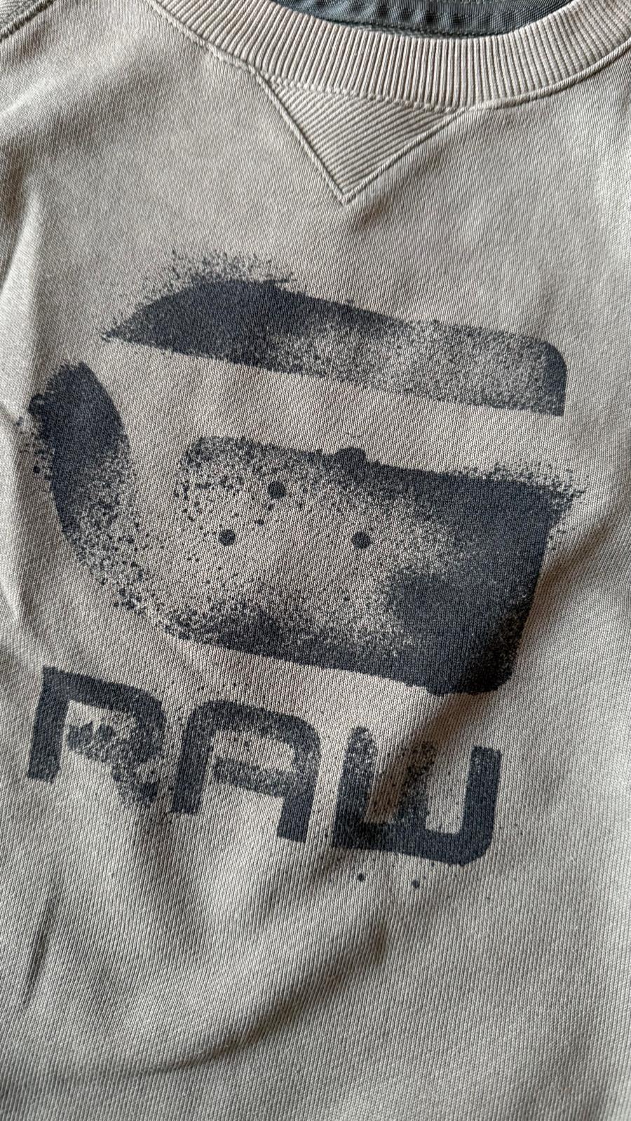 G-Star RAW Logo Sweatshirt | Olive | Größe S | 60% Baumwolle | Guter Zustand
