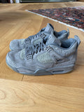 Nike Air Jordan 4 Retro Kaws Cool Grey US 9 EU 42.5 Very Good Condition