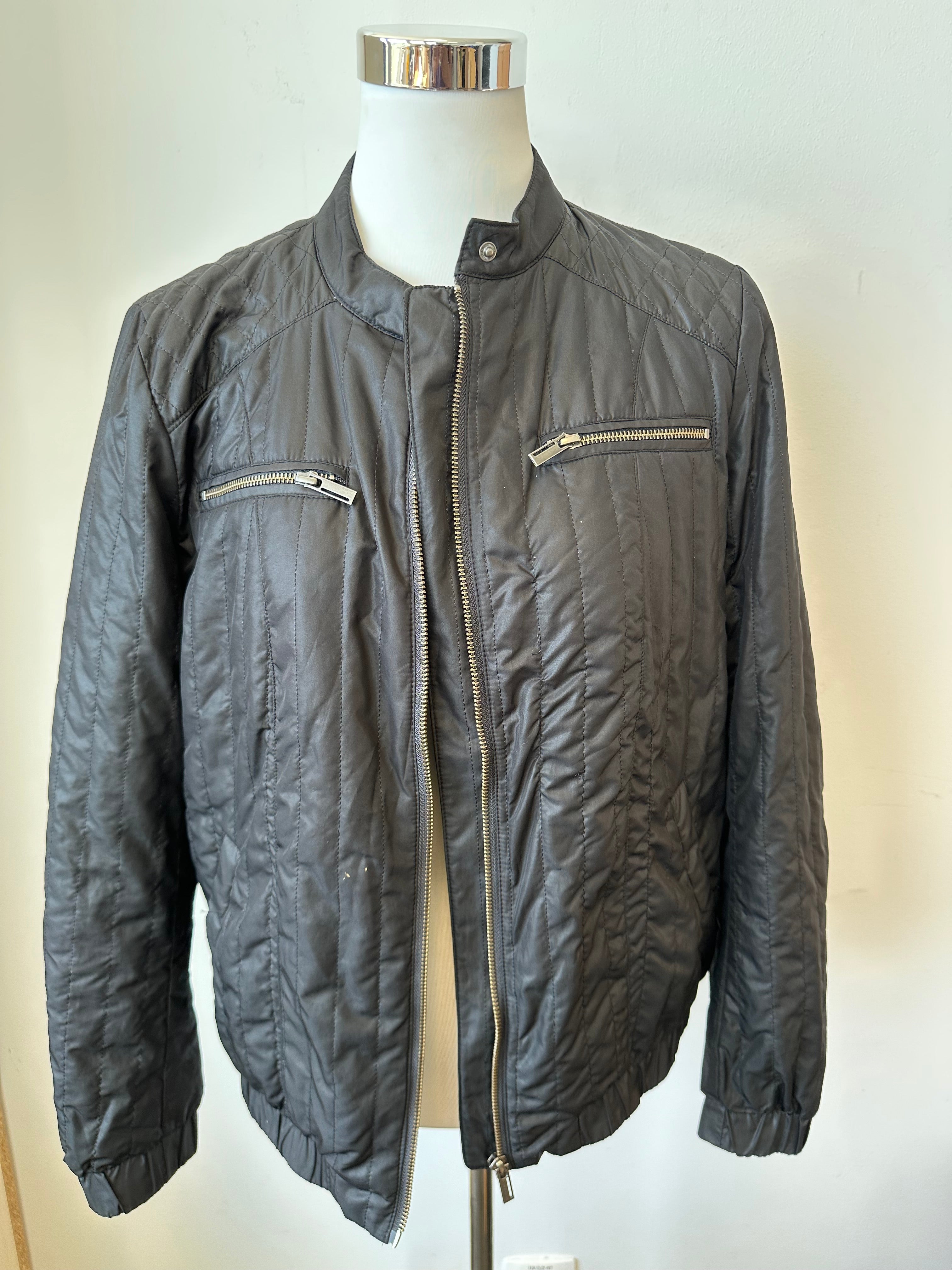 Soyaconcept Quilted Jacket – Black, Size L, Good Condition