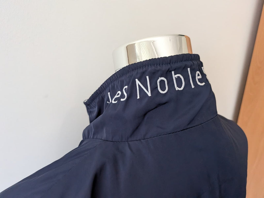 Les Noble Denmark Herren Windbreaker XL Navy/Weiß – Guter Zustand