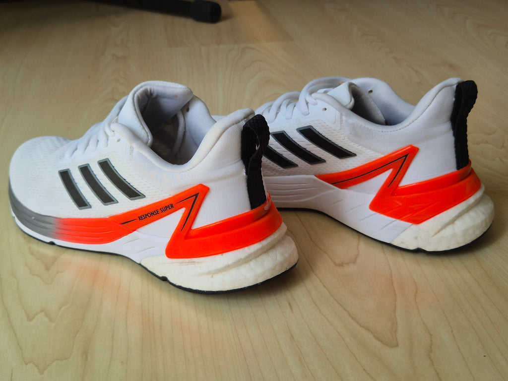 Adidas Response Super 2.0 White/Solar Red Running Shoes EU 40 – Good