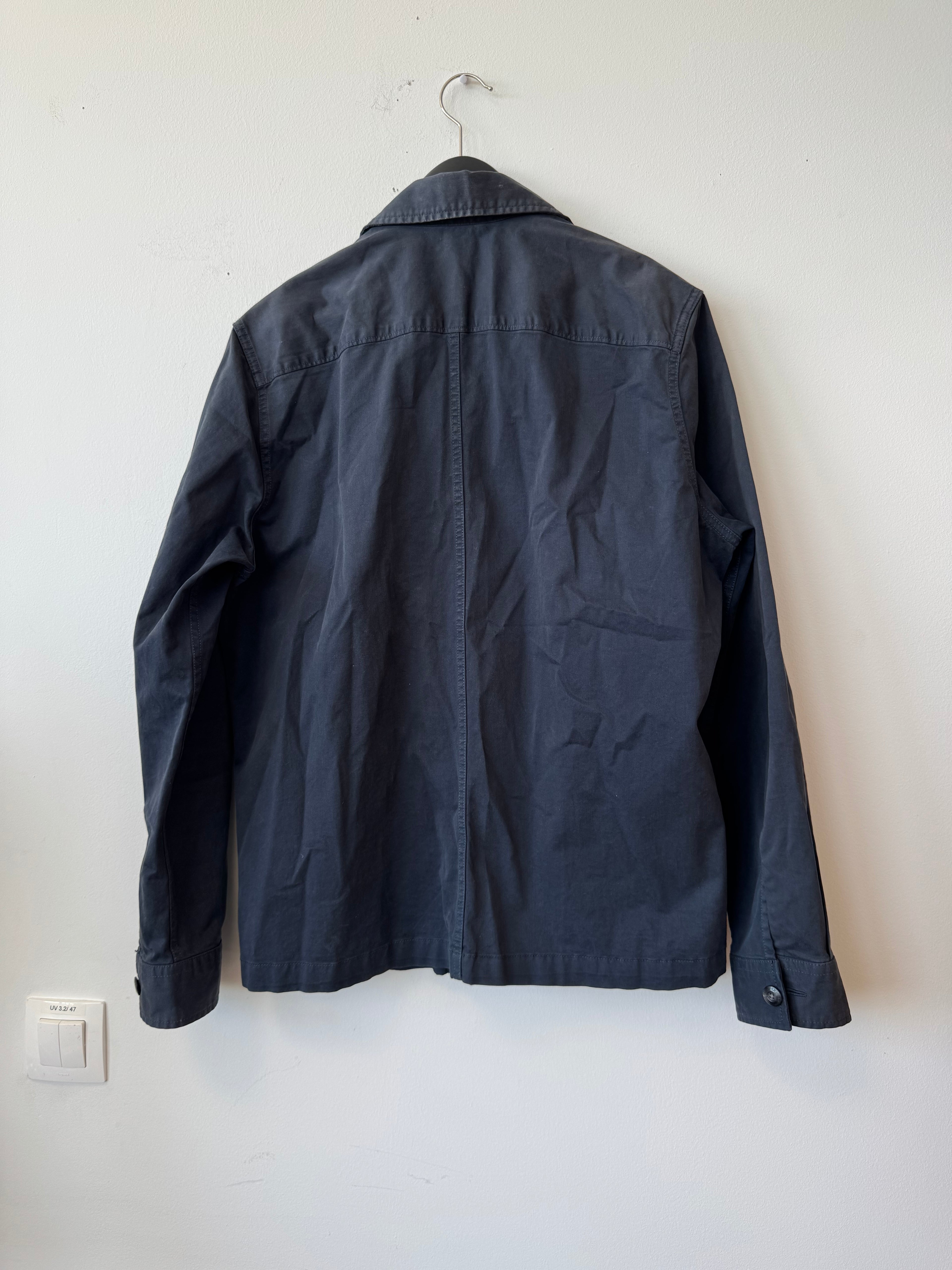Marc O’Polo Overshirt Herren M Navy Blau Bio-Baumwolle Gebraucht