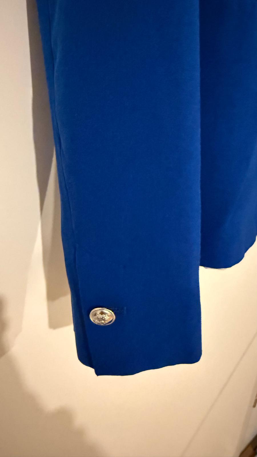 ZARA Basic Blazer Damen | Kobaltblau | EU 38 | Guter Zustand