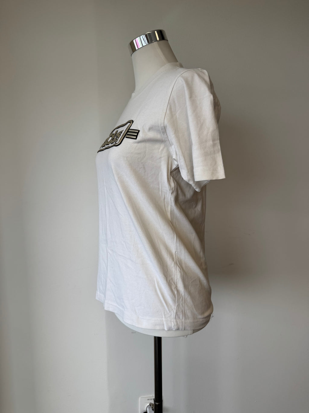 Vintage adidas Originals Graphic Tee – Weiß, Größe M, Sehr guter Zustand