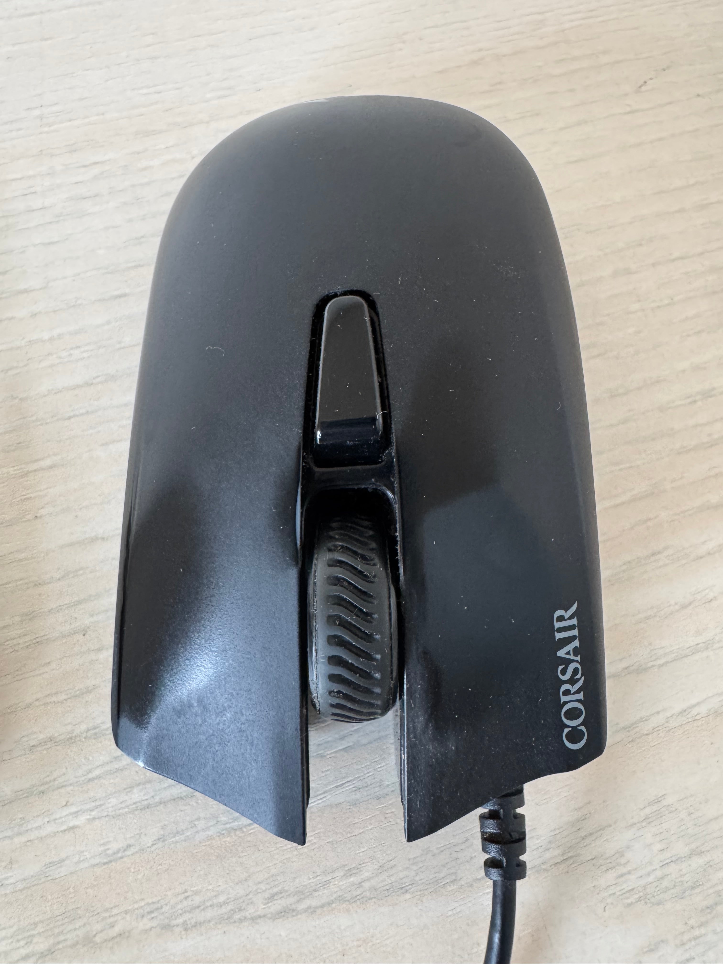 Corsair Harpoon RGB Wired Gaming Mouse CH-9301011-NA, 6000 DPI, Black, Used