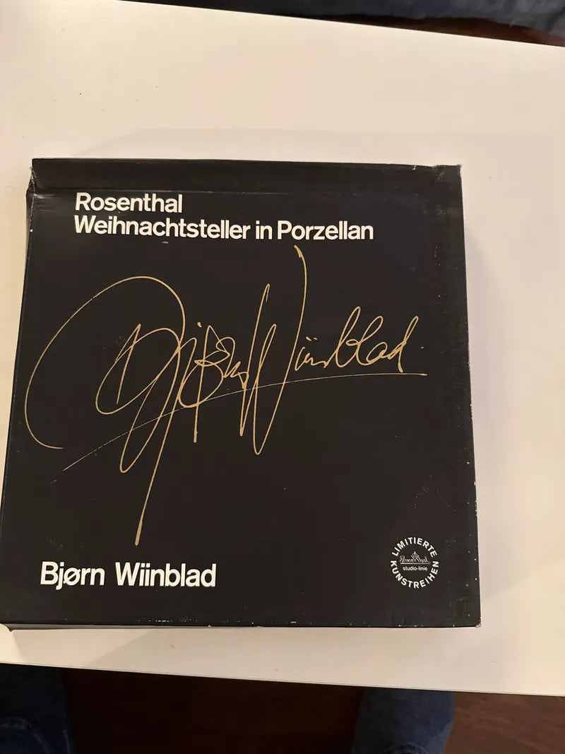 Rosenthal Weihnachtsteller „Flight to Egypt“ Bjørn Wiinblad, wie neu, OVP