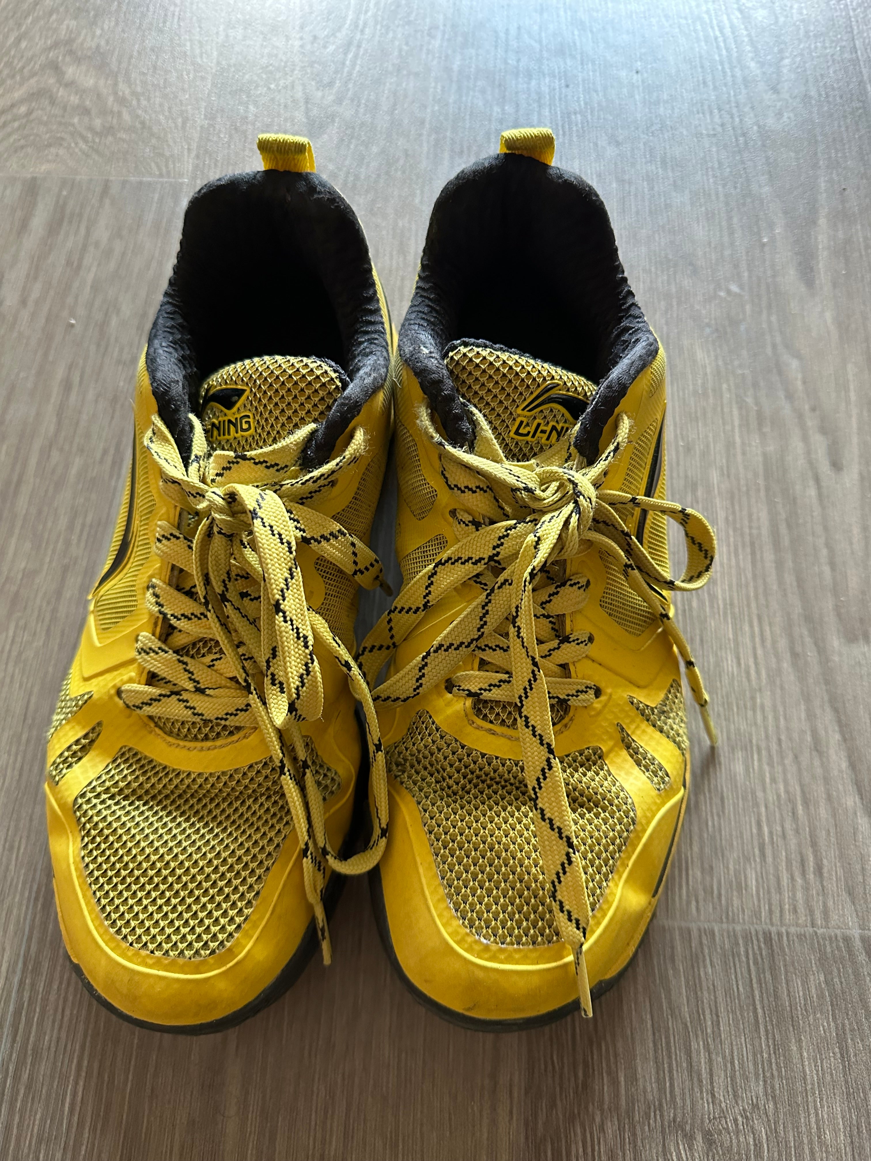 Li-Ning Arc Ace Laufschuhe – EU 39 – Gelb – Zustand: Gut