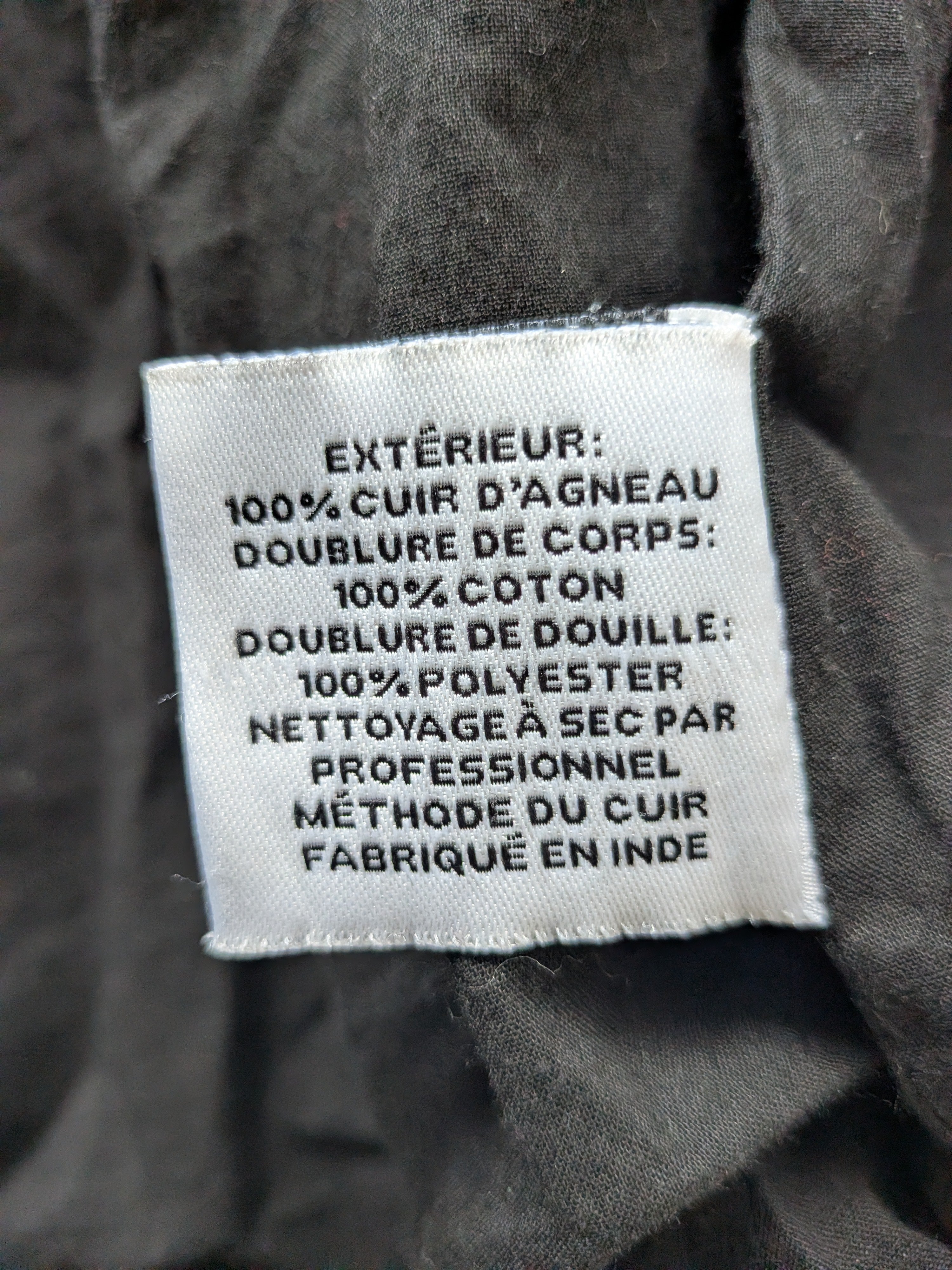 Walter Baker 100% Lammleder Moto Jacke Schwarz Gr. S – Guter Zustand