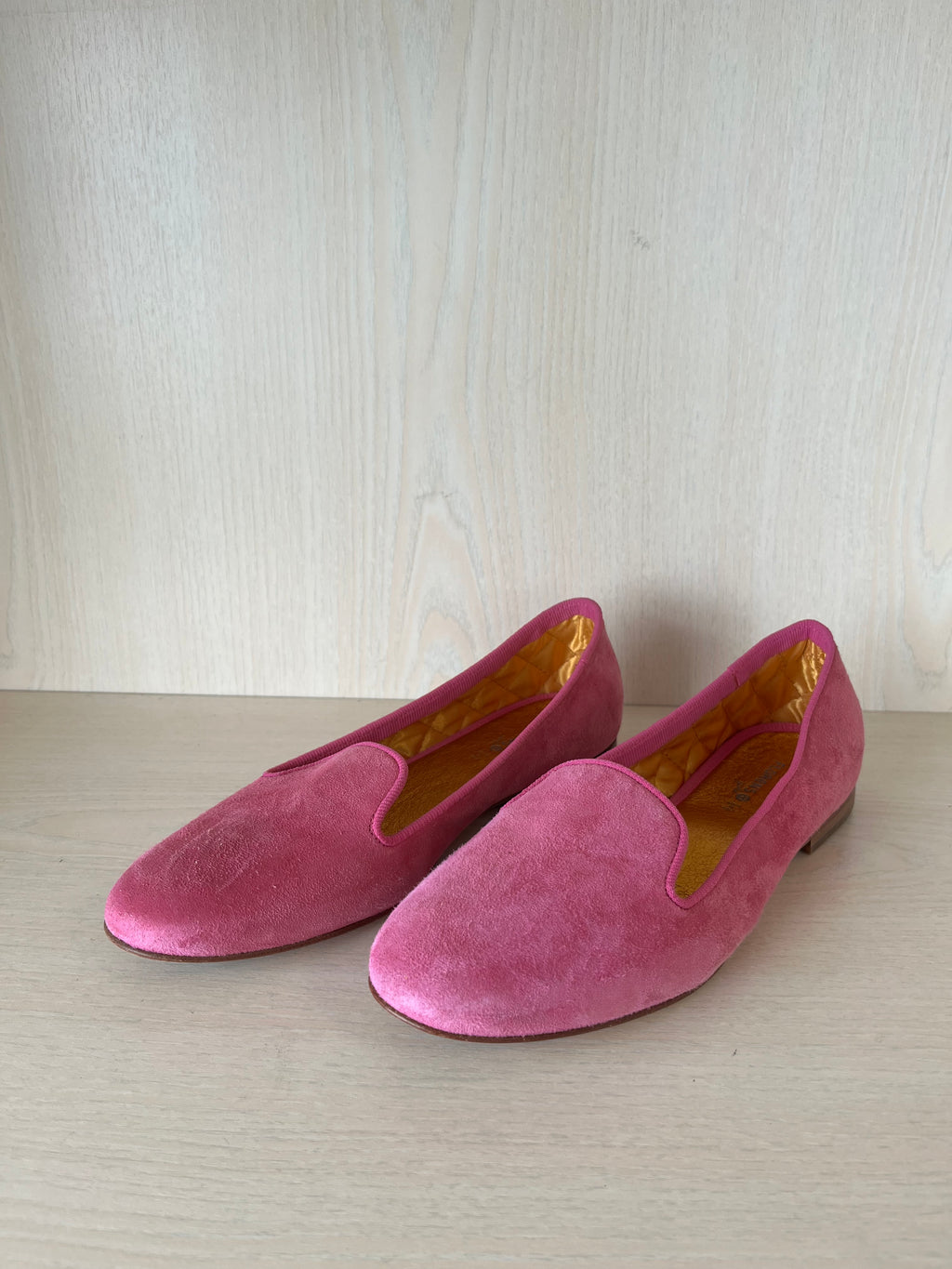 Florens pink suede ballet flats, EU 39, good condition