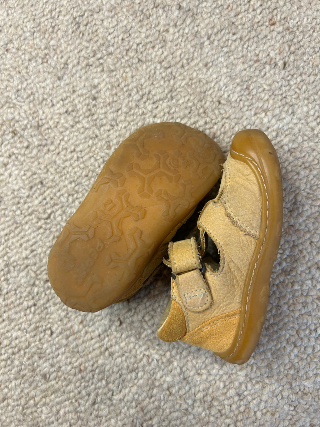 Ricosta Pepino Costa Sandalen geschlossen EU 21 Maisgelb Leder gebraucht